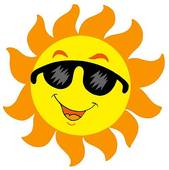 Sun with sunglasses clipart clip art - ClipartFox