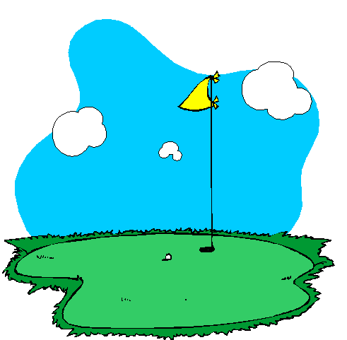 Putt putt golf clip art