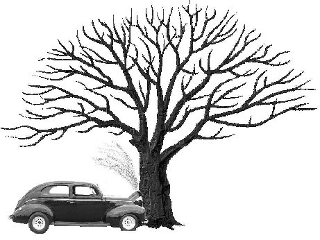Car crash clipart animated