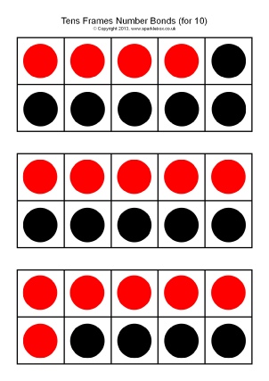 Free Printable Tens Frames for Primary School - SparkleBox