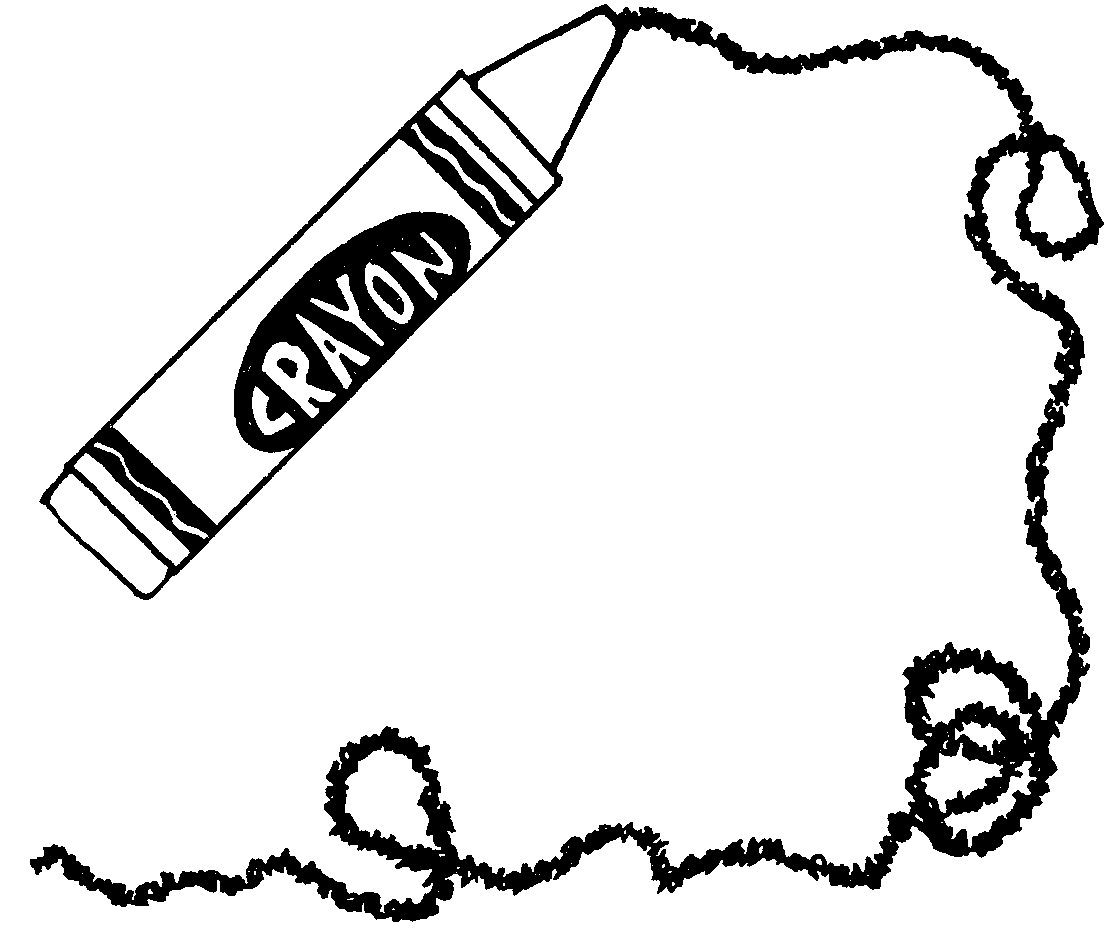 Crayon Coloring Page - AZ Coloring Pages