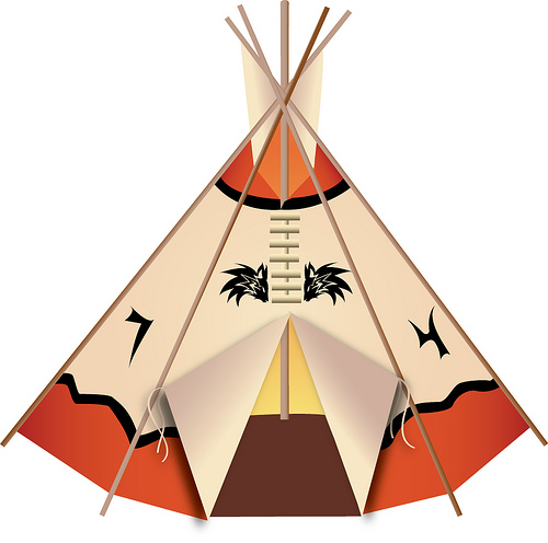 Indian Teepee Clipart