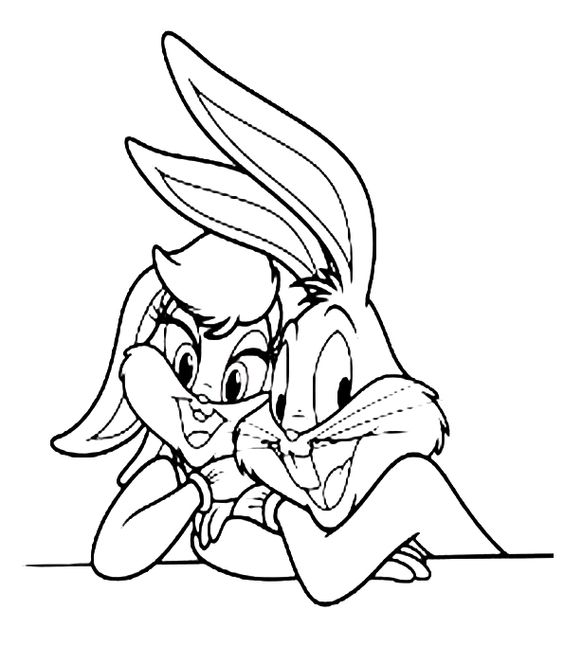 Cartoon, Coloring pages and Looney tunes
