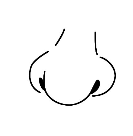 Cartoon nose clipart