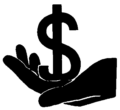 Dollar Sign Black And White Clipart