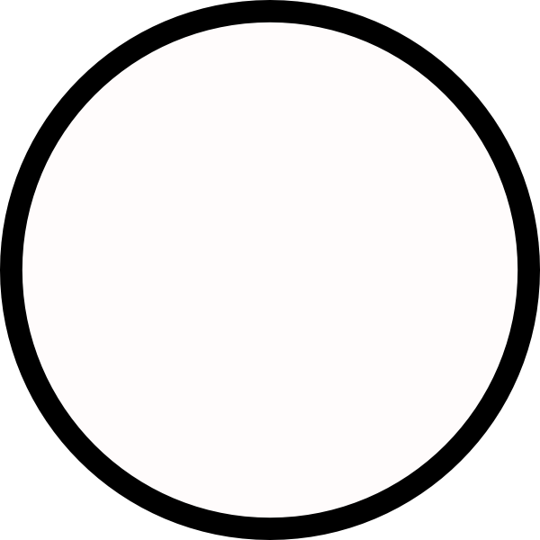 Black Circle With Dripping Paint Black And White Flowers Circles ...