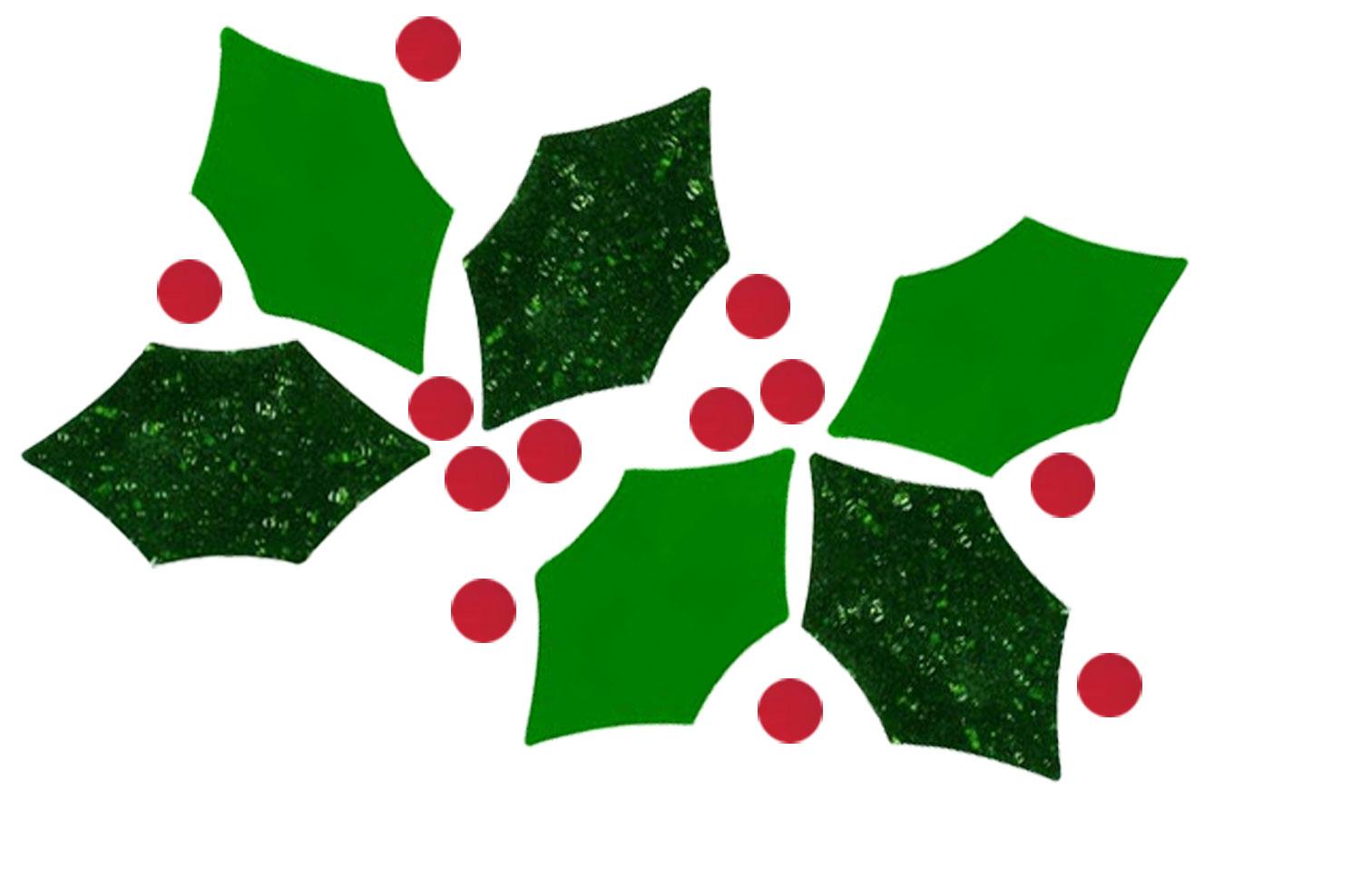 Holly Leaf And Berries - ClipArt Best