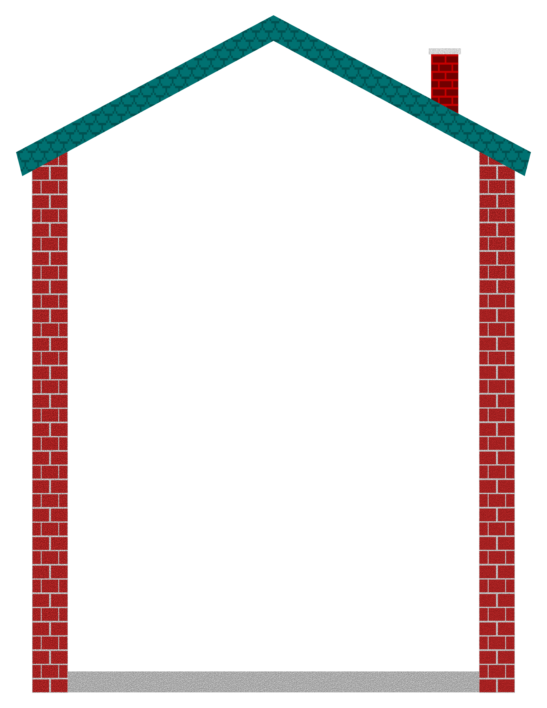 House clipart border - ClipartFox