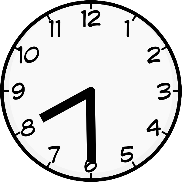 Cartoon Analog Clock 10:30 - ClipArt Best