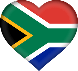 South Africa flag clipart - country flags