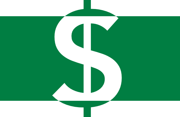 Money Icon Dollar Sign Clip Art - vector clip art ...