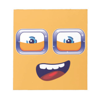 Cartoon Eyes Notepads | Zazzle