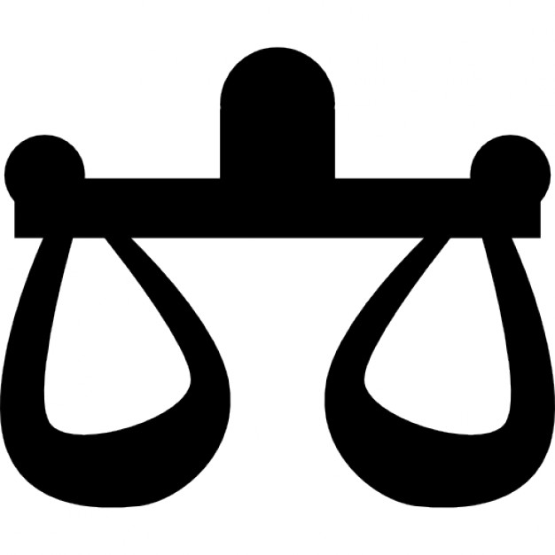 Libra scale balance symbol Icons | Free Download