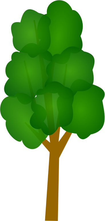 ikon, kartun, vektor, pohon SVG, PNG, WMF, EPS SVG, EPS, WMF, PNG ...