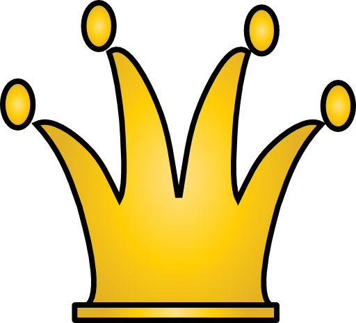 Yellow Crown Clipart