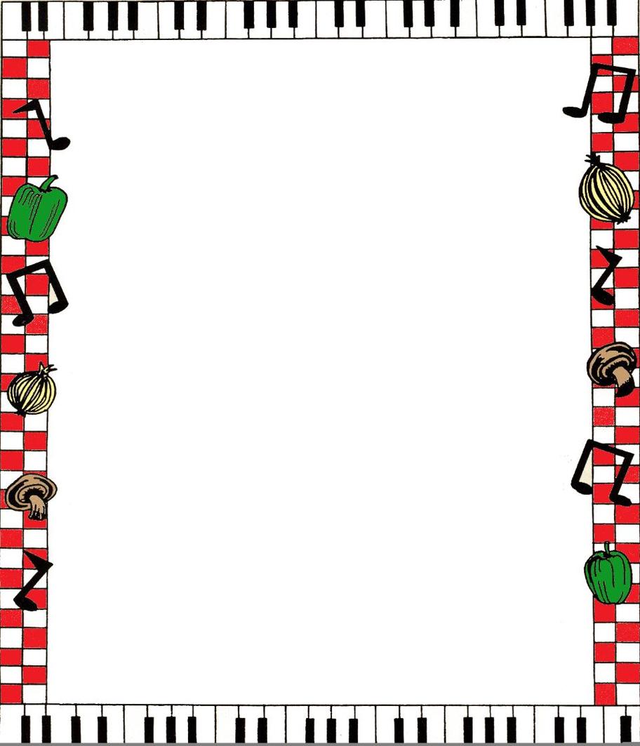 Italian Menu Border Clipart - Free to use Clip Art Resource