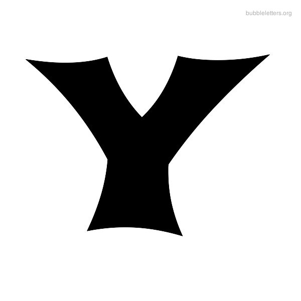Best Photos of Bubble Letter Y - Bubble Letter Y Coloring Pages ...