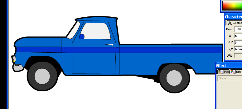 Old Pickup Truck Clipart