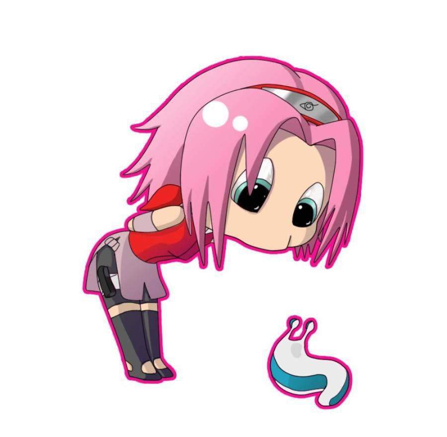 Gambar Wallpaper Naruto Shippuden Chibi Sakura | Lampu Kecil