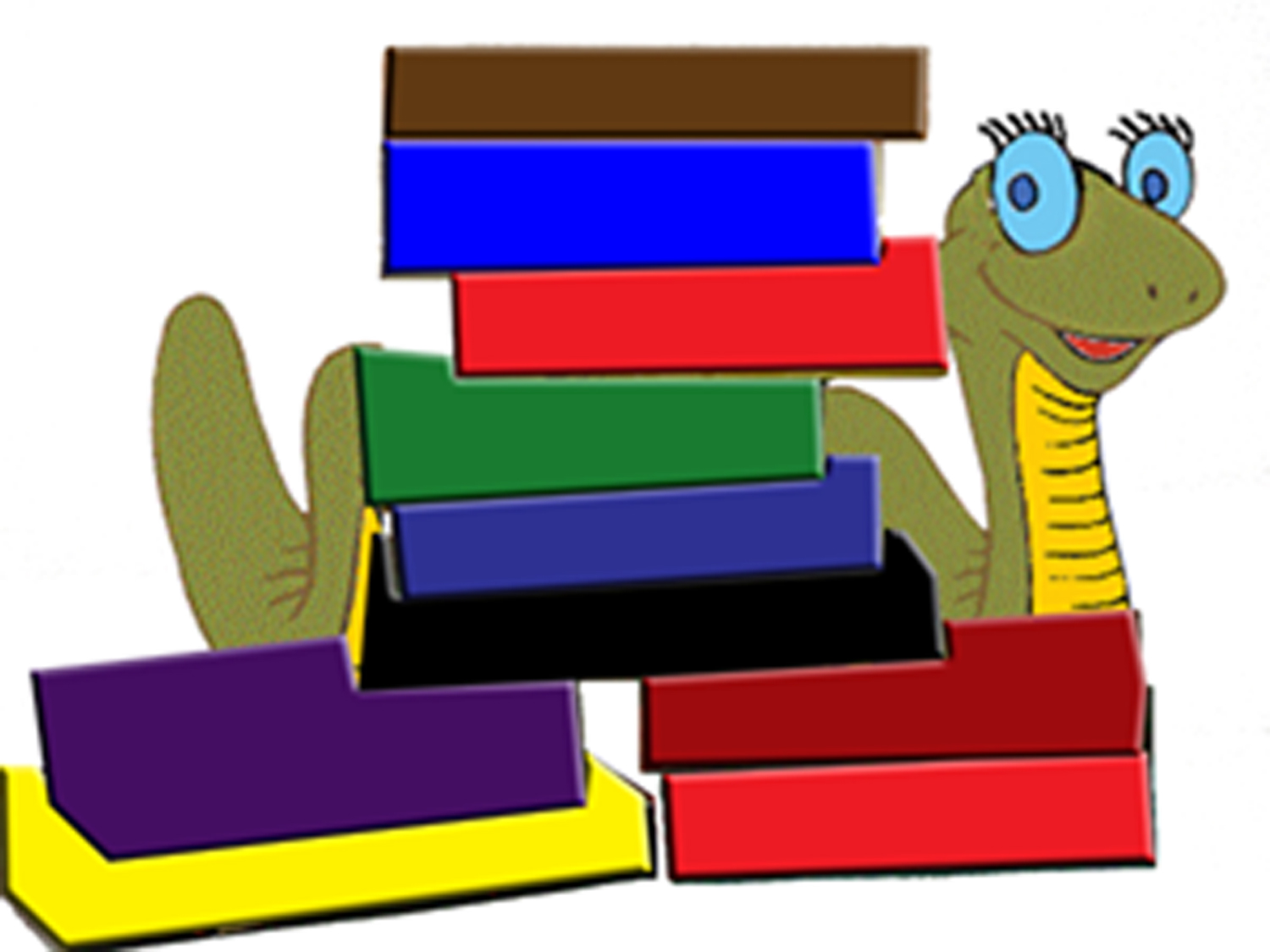 Reading Books Clip Art