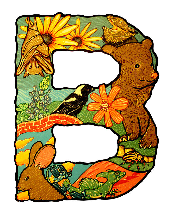 The Letter B Acrylic Print