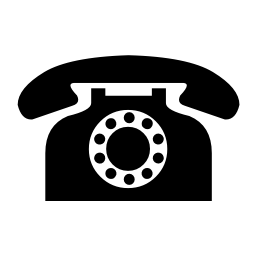 Black Telephone Unicode Character U