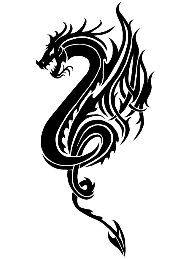 deviantART: More Like Full dragon tattoo v2 by Saera-