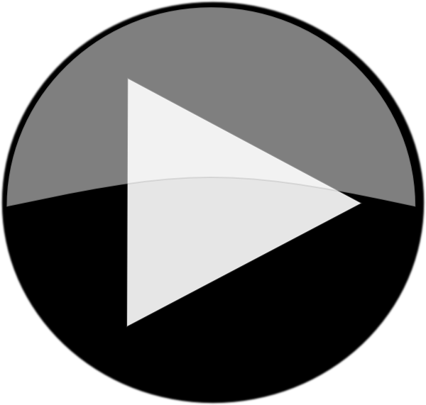 Black Play Button clip art - vector clip art online, royalty free ...