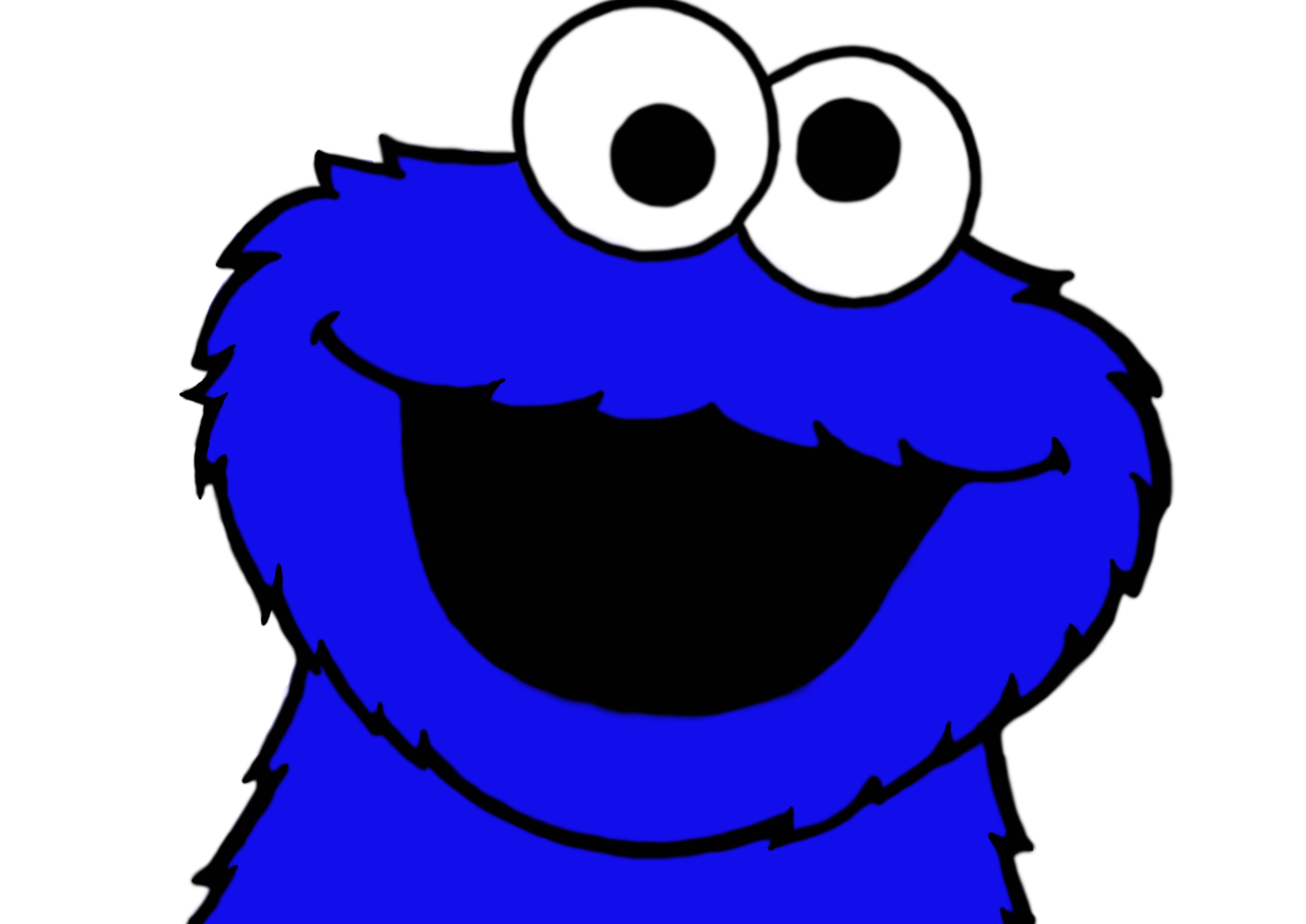 Elmo And Cookie Monster Cartoon Baby