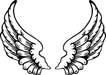 Download Angel Wings clip art Vector Free