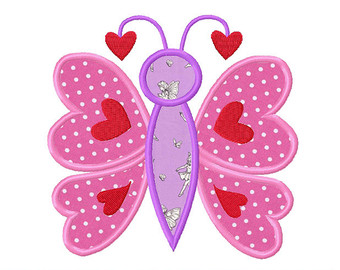 heart butterfly