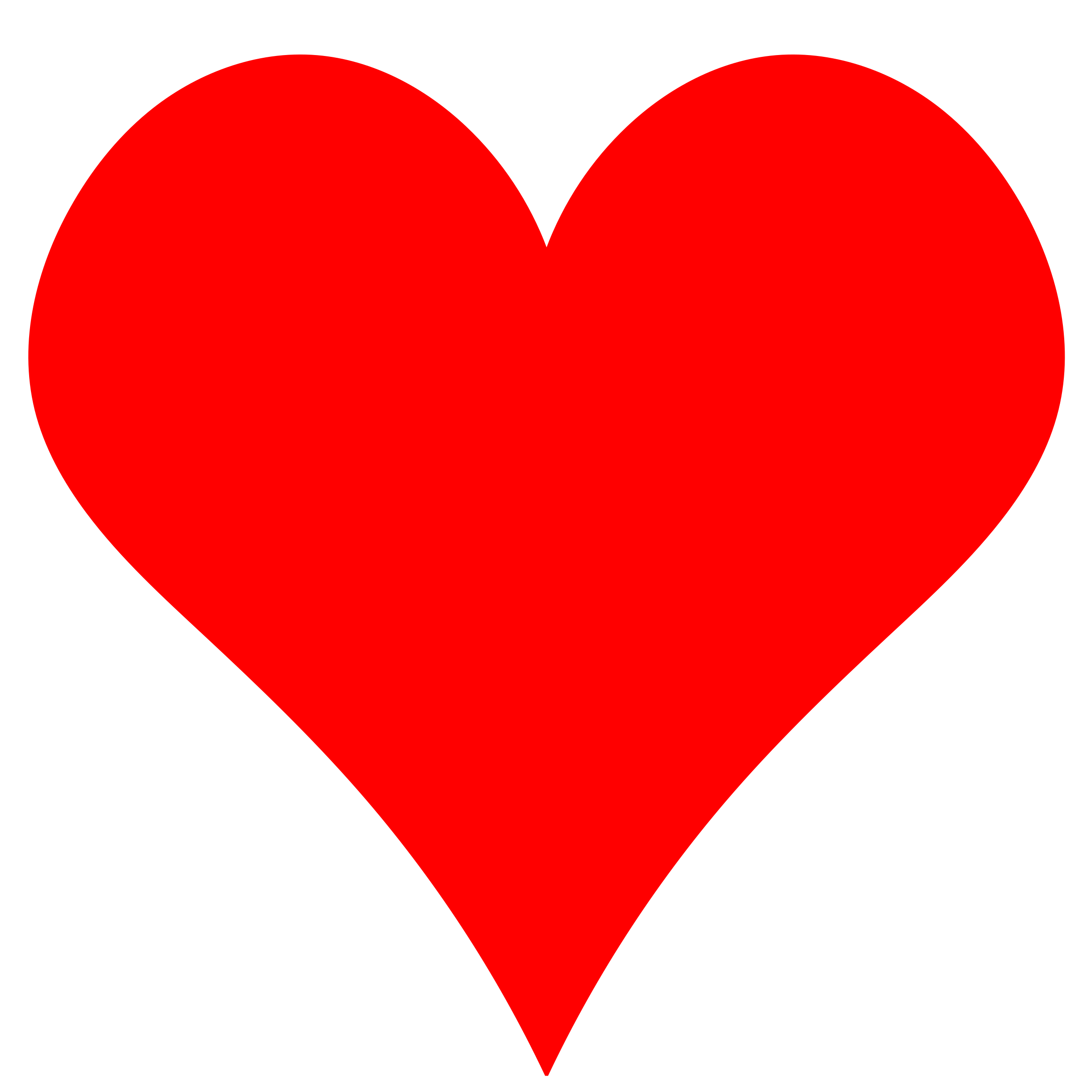 Plain heart clip art