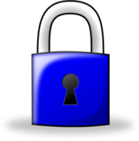 Padlock Locked Closed - vector Clip Art