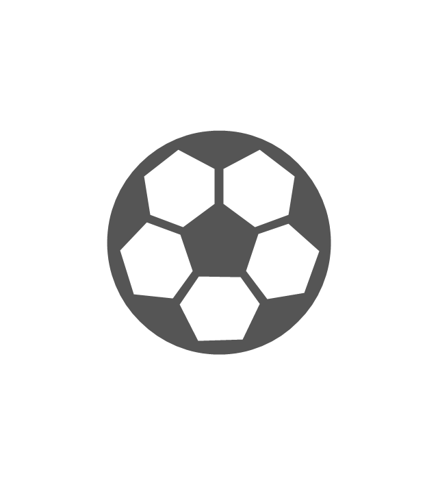 Vertical association football pitch - Template | Sport Field Plans ...
