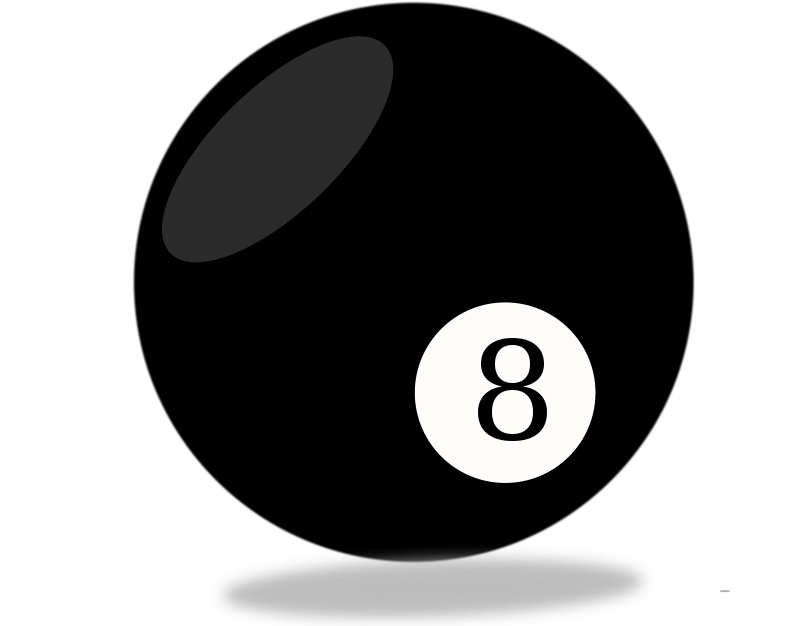 Free Clipart: 8 Ball | Objects