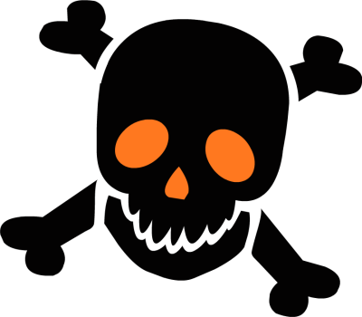 36+ Halloween Skull Clip Art