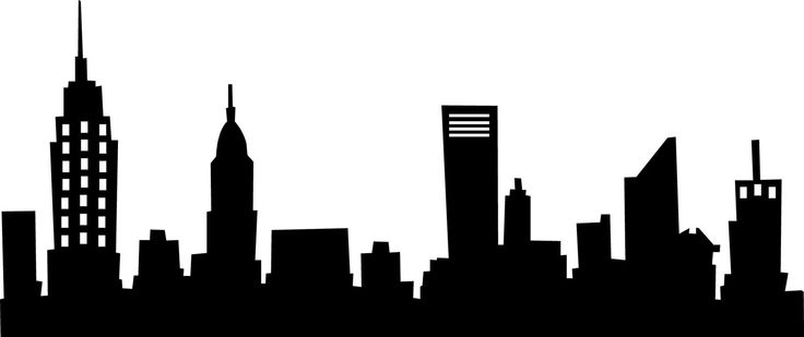 Nyc skyline clipart free