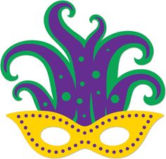 Mardi Gras Clip Art Borders - Free Clipart Images