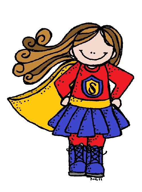 Superhero For Teachers Clipart