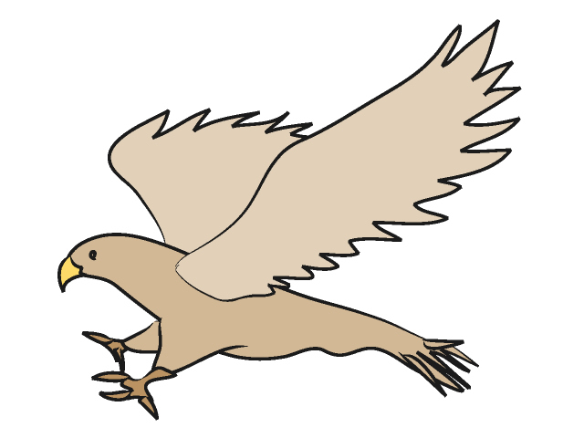 Hawk Mascot Clipart - Free Clipart Images