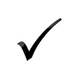 Glossy Black Icons Symbols Shapes » Icons Etc