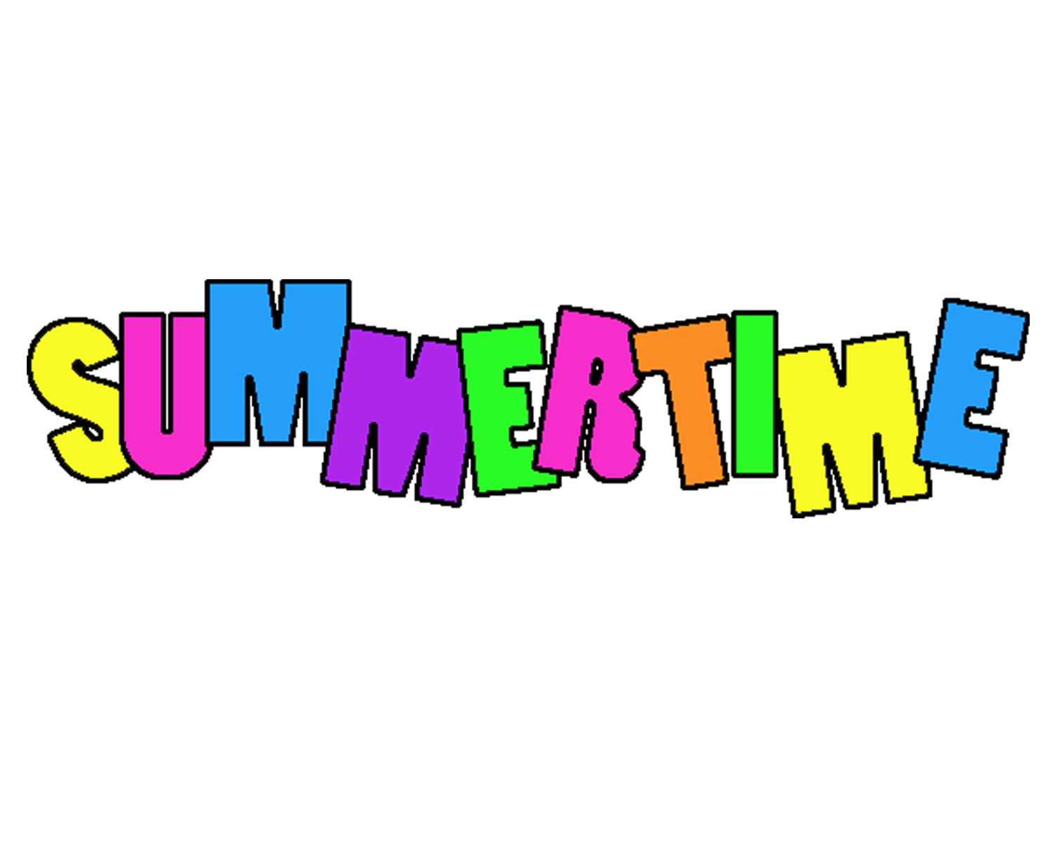 Summertime Clipart - Free Clipart Images