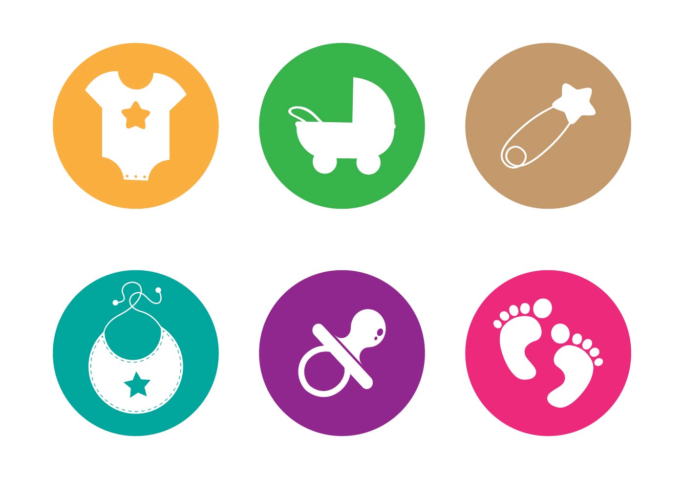 Baby Footprints Free Vector Art - (870 Free Downloads)