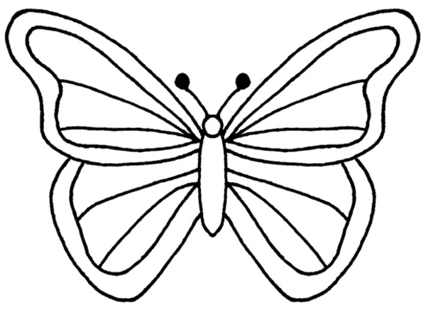 Butterfly Outline – Gclipart.com