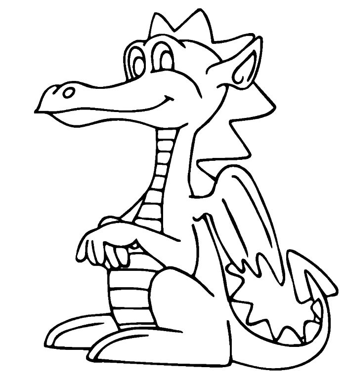 EMBROIDERY-DRAGON | Baby Dragon, Coloring Pages and Drag…