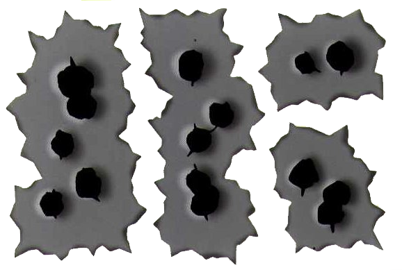Bullet hole transparent clipart