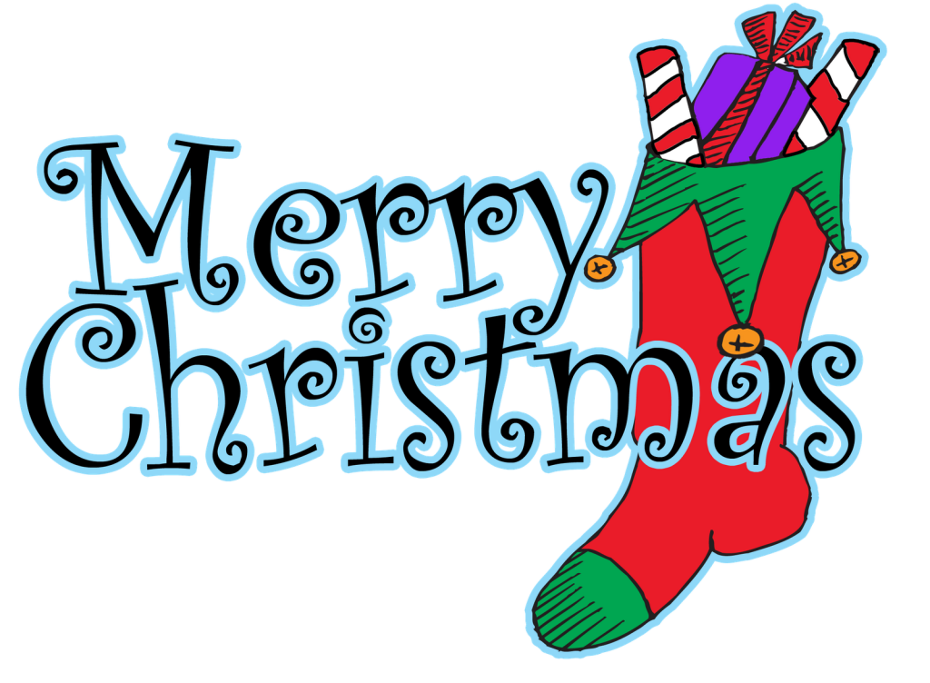 Merry Christmas Clip Art Free - Tumundografico