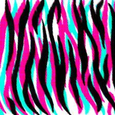 Neon, Zebras and Backgrounds