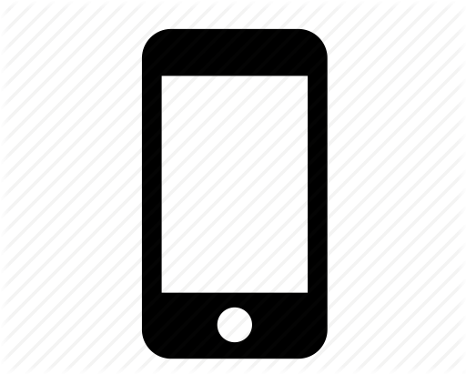 Mobile cell phone icon clipart