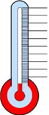 Fundraising Goal Thermometer Clipart